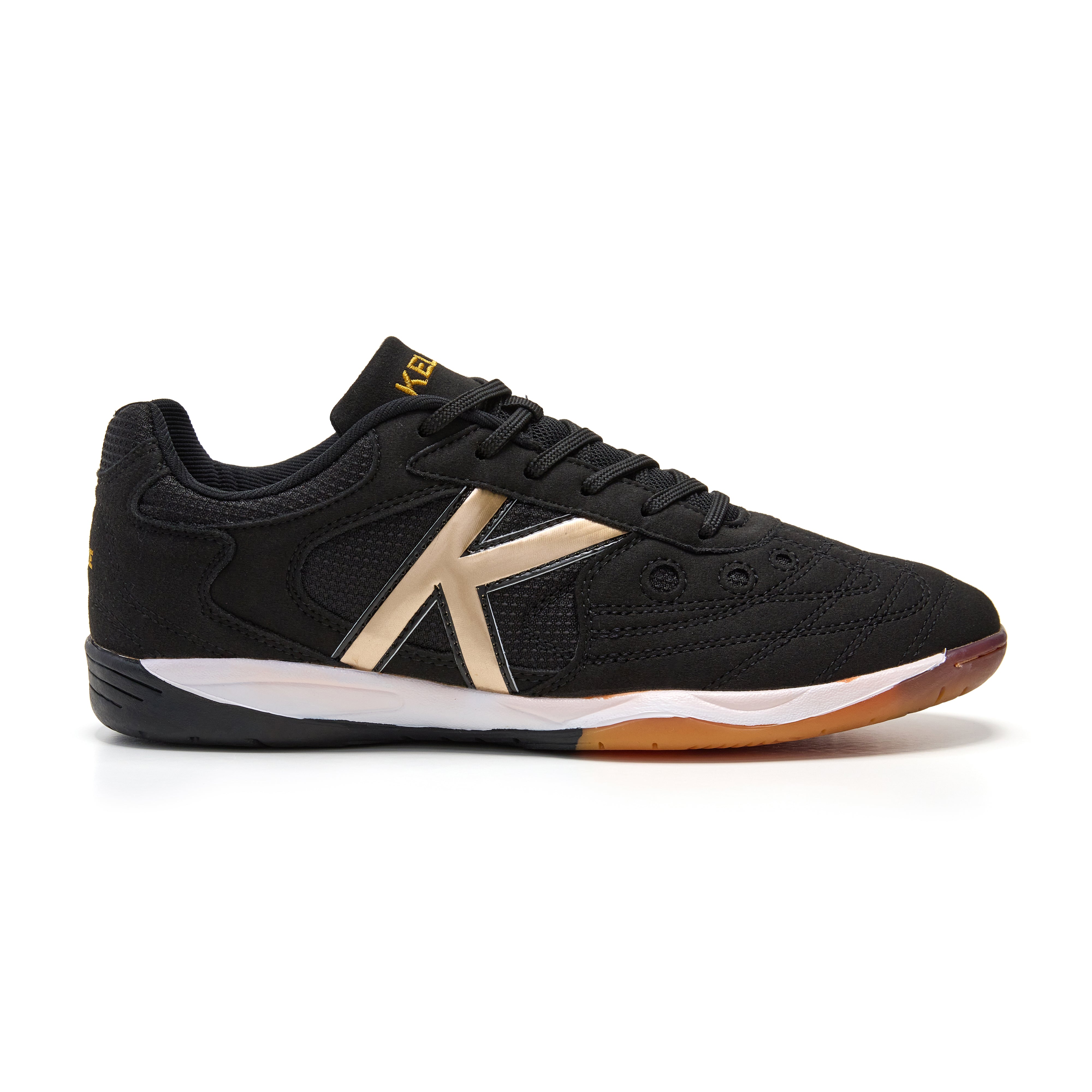 Kelme Indoor Copa Futsal Shoes (black/gold)