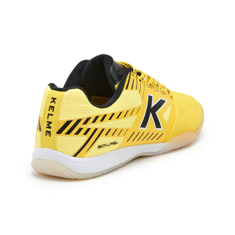 Kelme Scalpel Futsal Shoes (yellow/black)