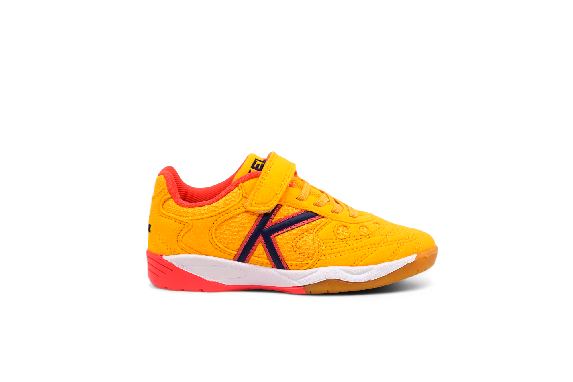 Kelme Indoor Copa Elastic Futsal Shoes (orange/fuchsia)