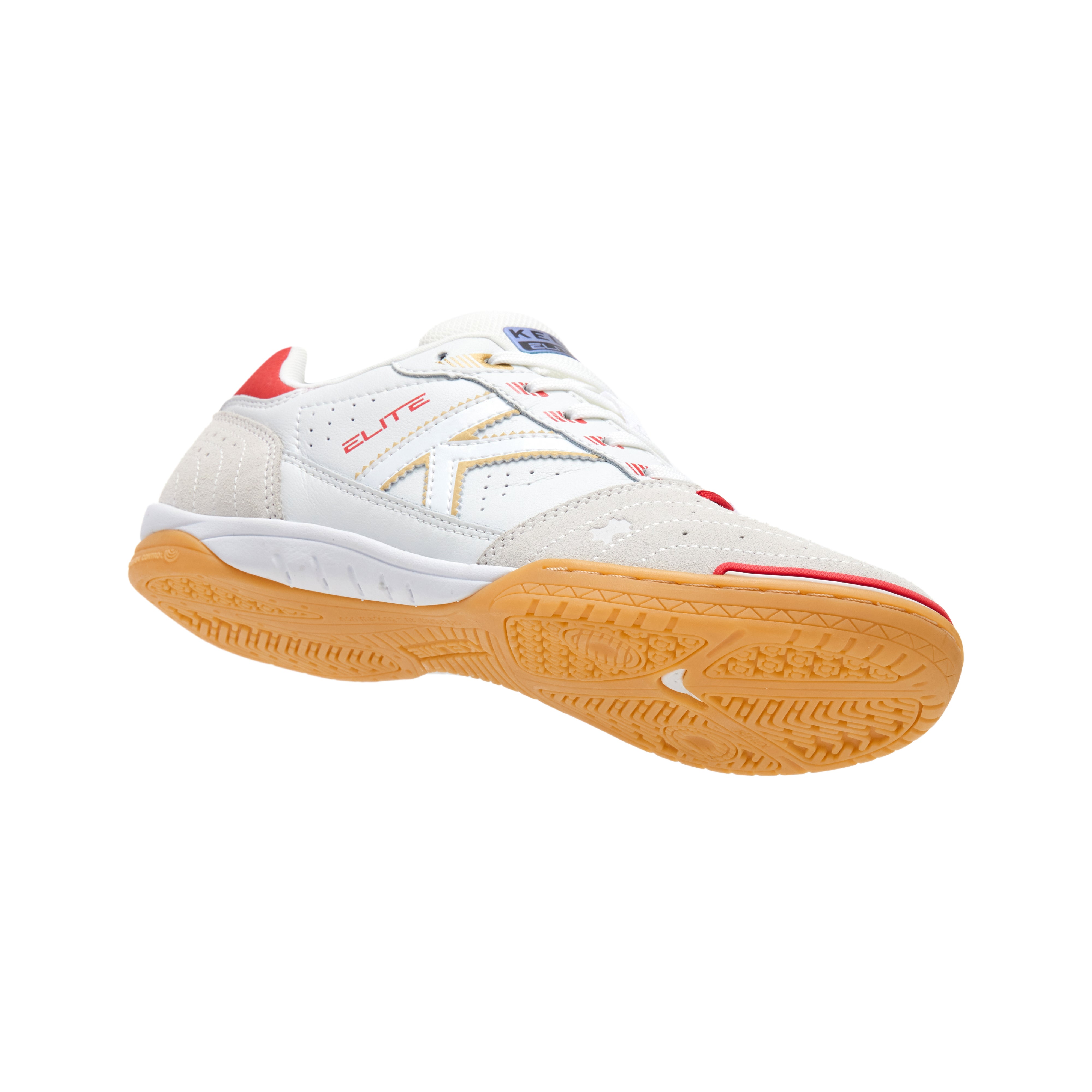 Zapatillas de fútbol sala Kelme Elite (blanco/rojo oscuro)