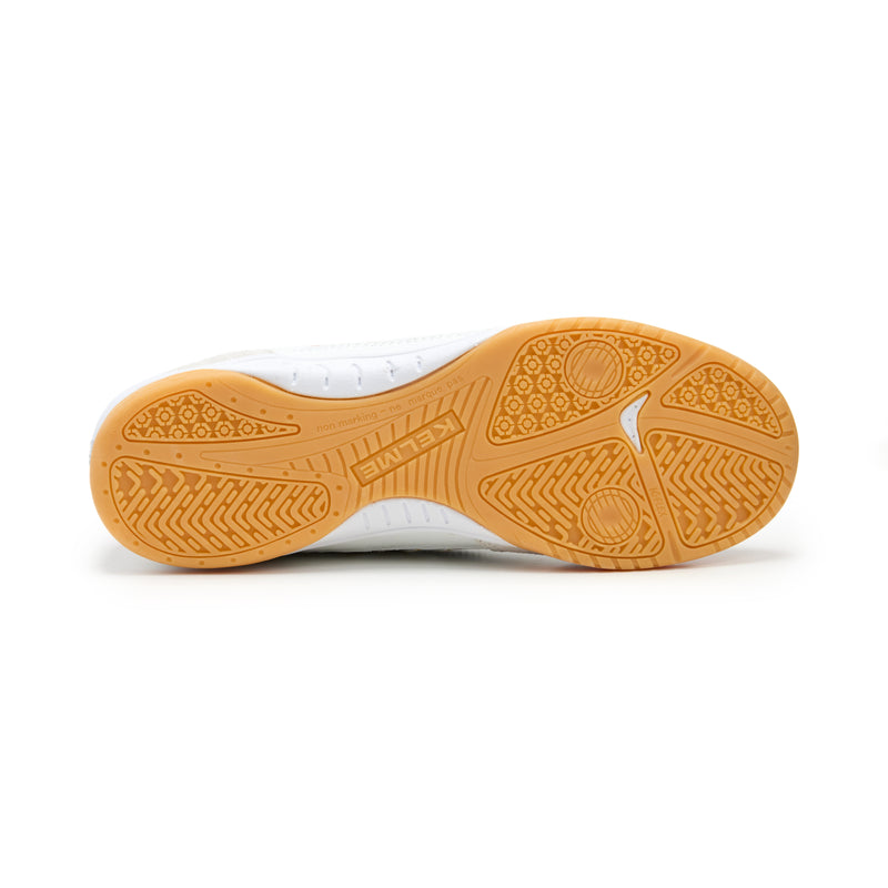 Kelme Elite Futsal Shoes (white/deep red)
