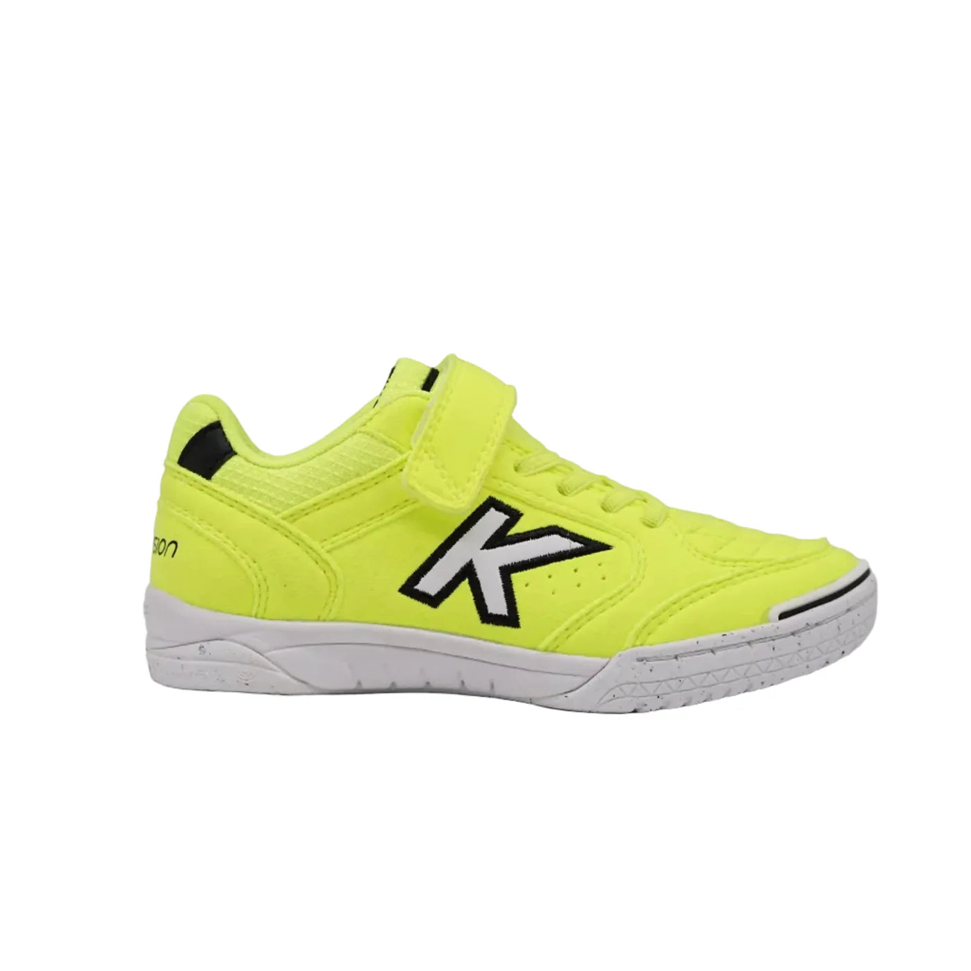 Kelme Precision Elastic Futsal Shoes (lime/black)