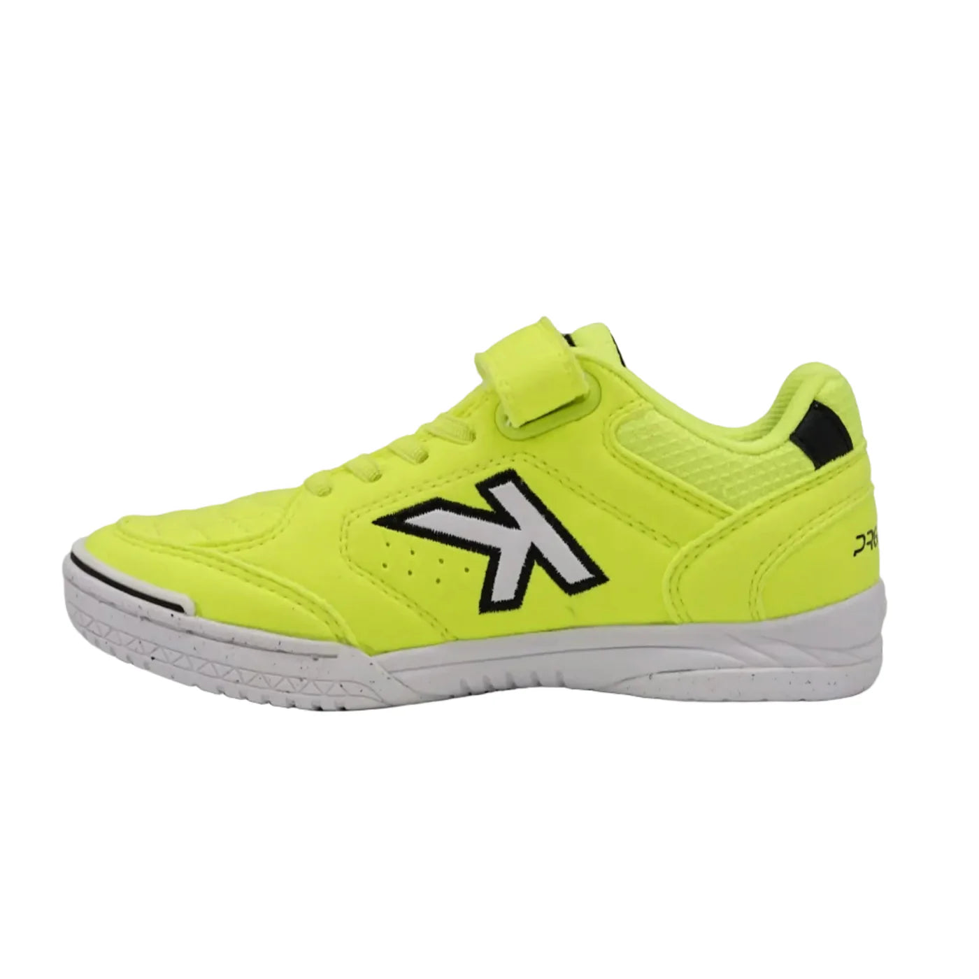 Kelme Precision Elastic Futsal Shoes (lime/black)