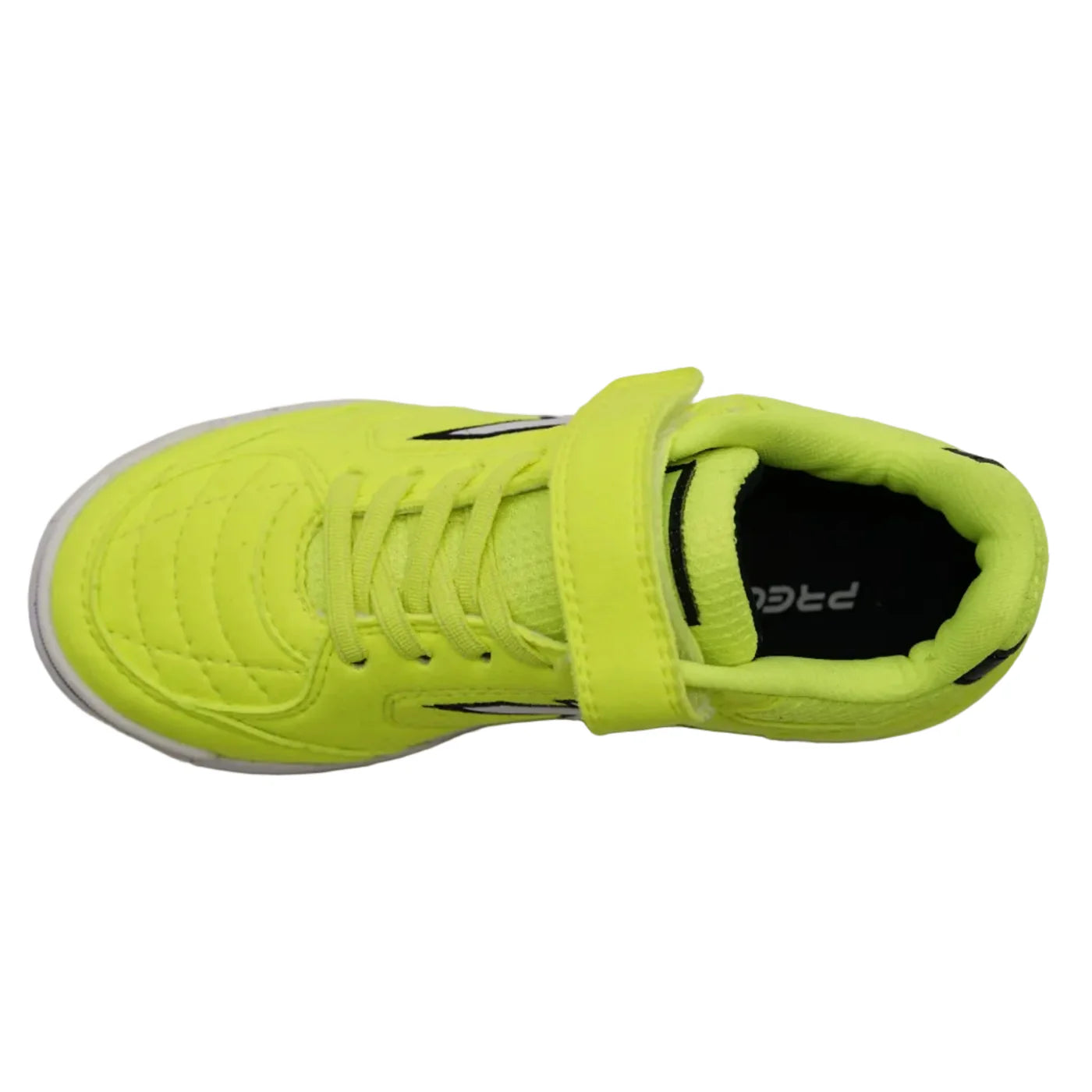 Kelme Precision Elastic Futsal Shoes (lime/black)