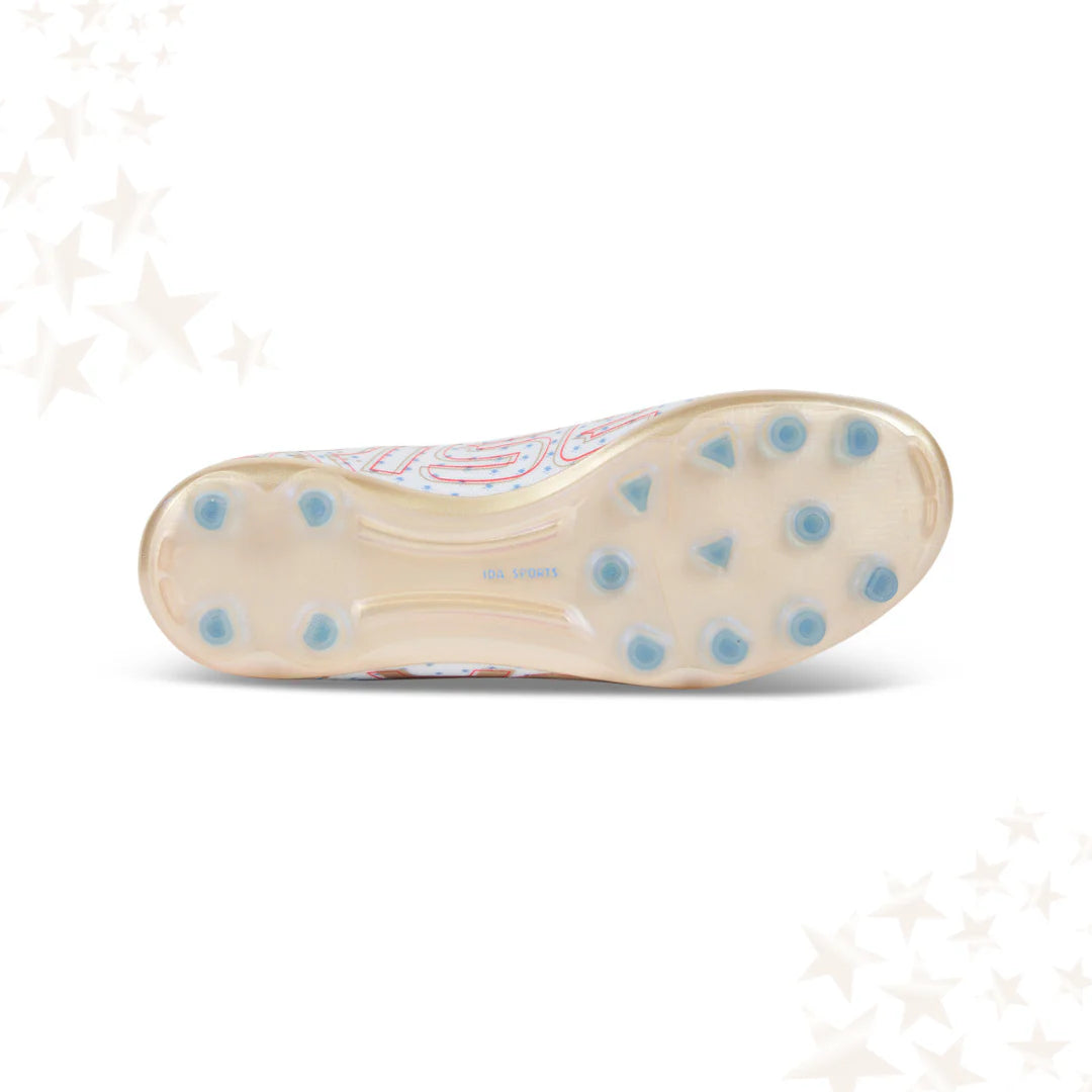 Pack IDA Edición Limitada 99er: Botas de fútbol ligeras Rise Elite para mujer FG/AG con calcetín