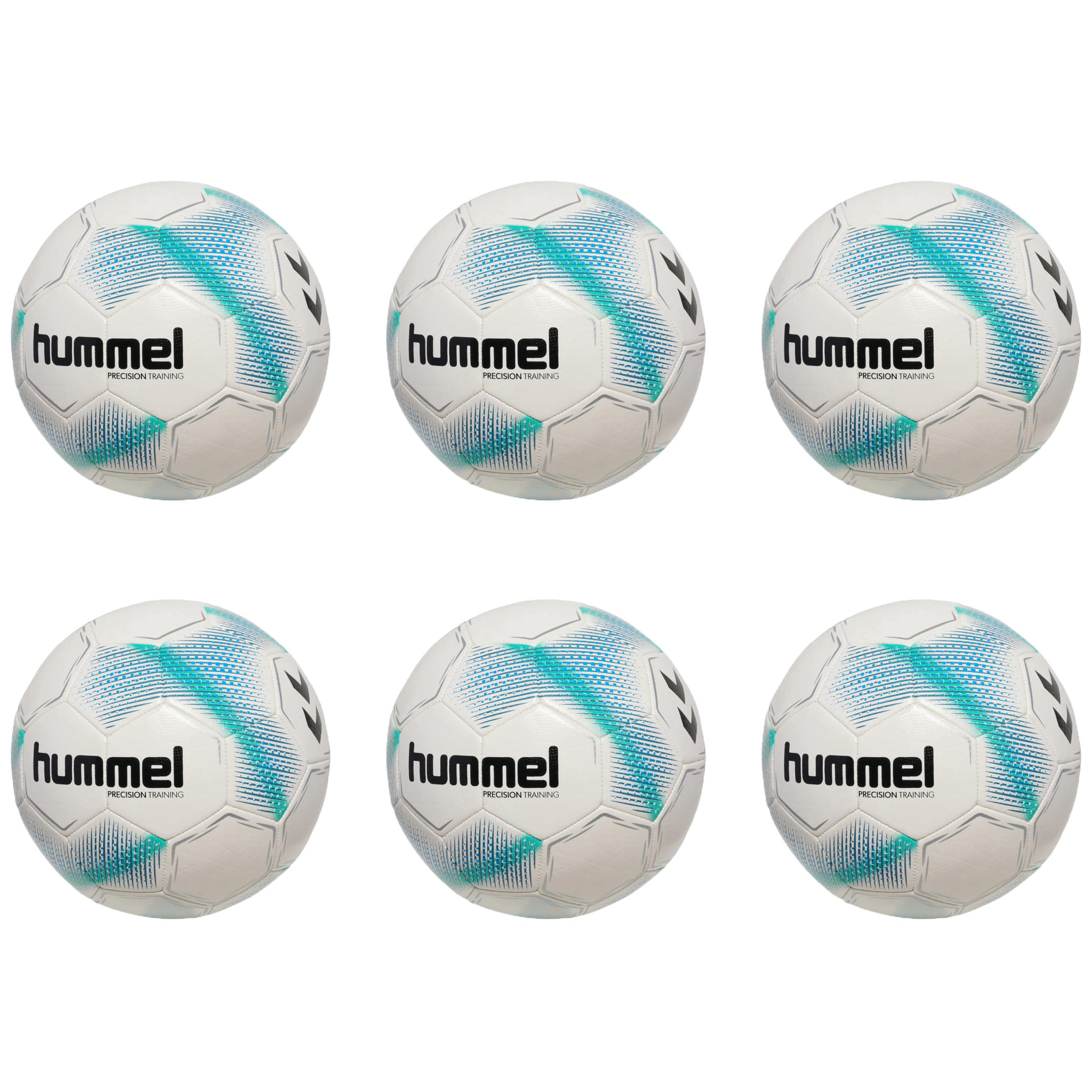 Balón de fútbol de entrenamiento de precisión hummel (paquete de 6) 