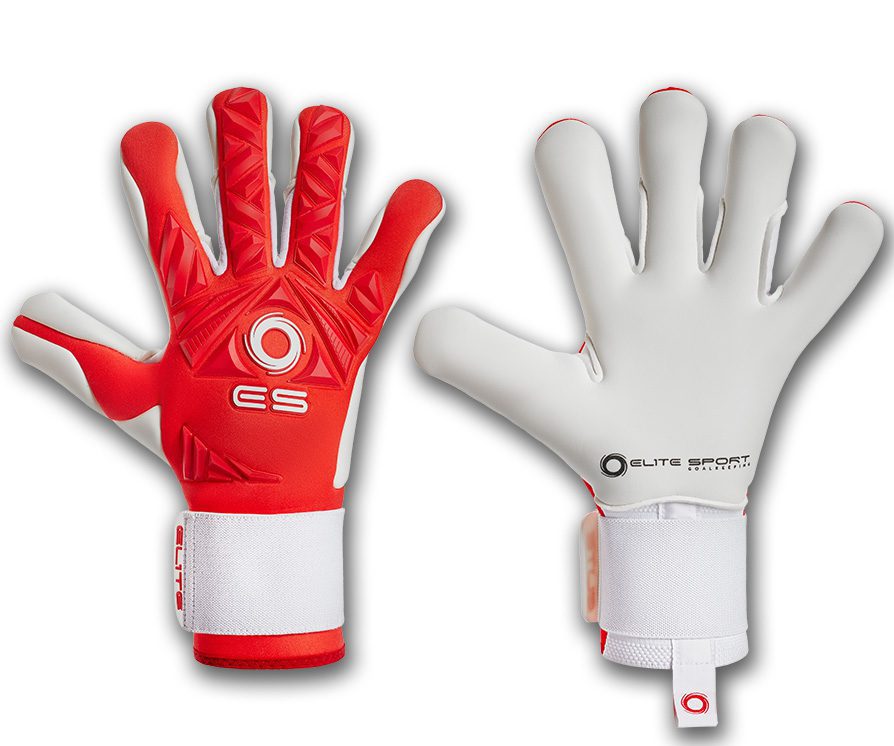 Elite Sport Revolution II Combi Red v23 Goalkeeper Gloves-Soccer Command