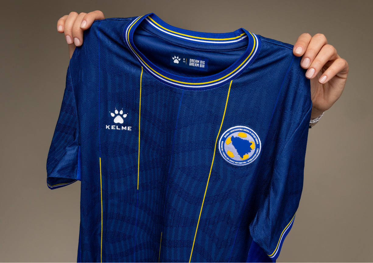Kelme 2026 Bosnia and Herzegovina Authentic World Cup Home Soccer Jersey