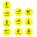 Soccer Exercise Markers Set by Soccer Innovations