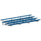 Jaypro Soccer All Aluminum Bleacher (4 Row - Single Foot Plank)-Soccer Command