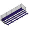 Jaypro Soccer Enclosed Bleacher (5 Row - Single Foot Plank with Chain Link Rail)