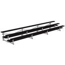 Jaypro Soccer Tip & Roll Bleacher (3 Row - Double Foot Plank)