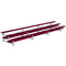 Jaypro Soccer Tip & Roll Bleacher (3 Row - Double Foot Plank)