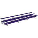 Jaypro Soccer Tip & Roll Bleacher (3 Row - Double Foot Plank)