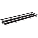 Jaypro Soccer Tip & Roll Bleacher (3 Row - Double Foot Plank)