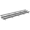 Jaypro Soccer Tip & Roll Bleacher (3 Row - Double Foot Plank)