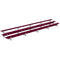 Jaypro Soccer Tip & Roll Bleacher (3 Row - Double Foot Plank)