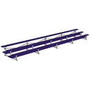 Jaypro Soccer Tip & Roll Bleacher (3 Row - Double Foot Plank)