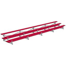 Jaypro Soccer Tip & Roll Bleacher (3 Row - Double Foot Plank)