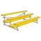 Jaypro Soccer Tip & Roll Bleacher (3 Row - Double Foot Plank)