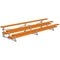 Jaypro Soccer Tip & Roll Bleacher (3 Row - Double Foot Plank)