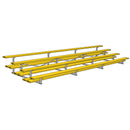 Jaypro Soccer All Aluminum Bleacher (4 Row - Double Foot Plank)