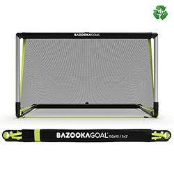BazookaGoal 5'x3' Aluminum Portable Soccer Goal
