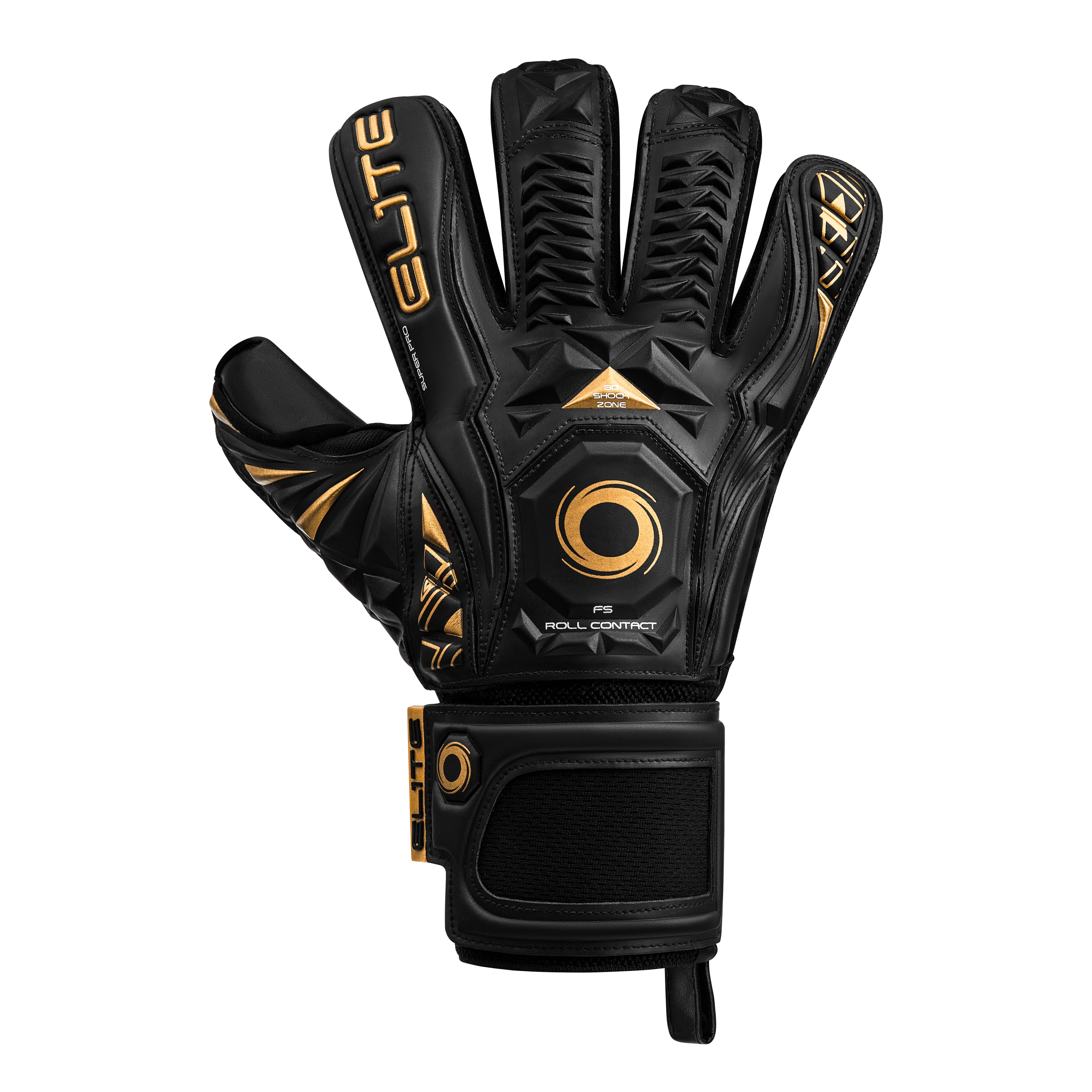 Guantes de portero Elite Sport Black Real v25