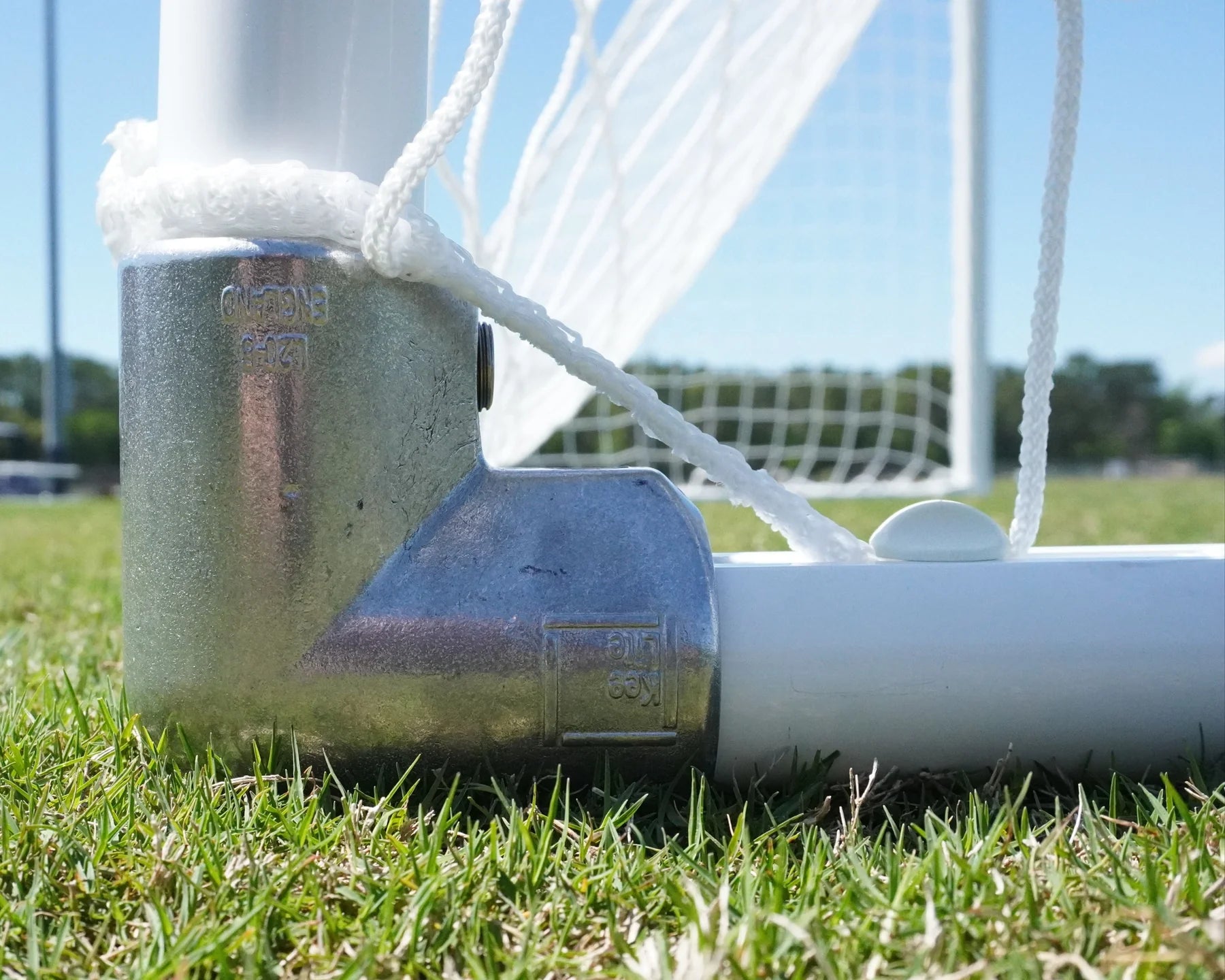 Portería de fútbol Pevo Channel de 4' x 6'