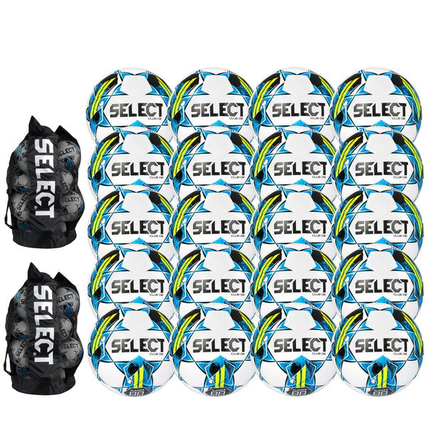 Select Club DB v22 Soccer Ball Bundle (20-pack with 2 ball bags)