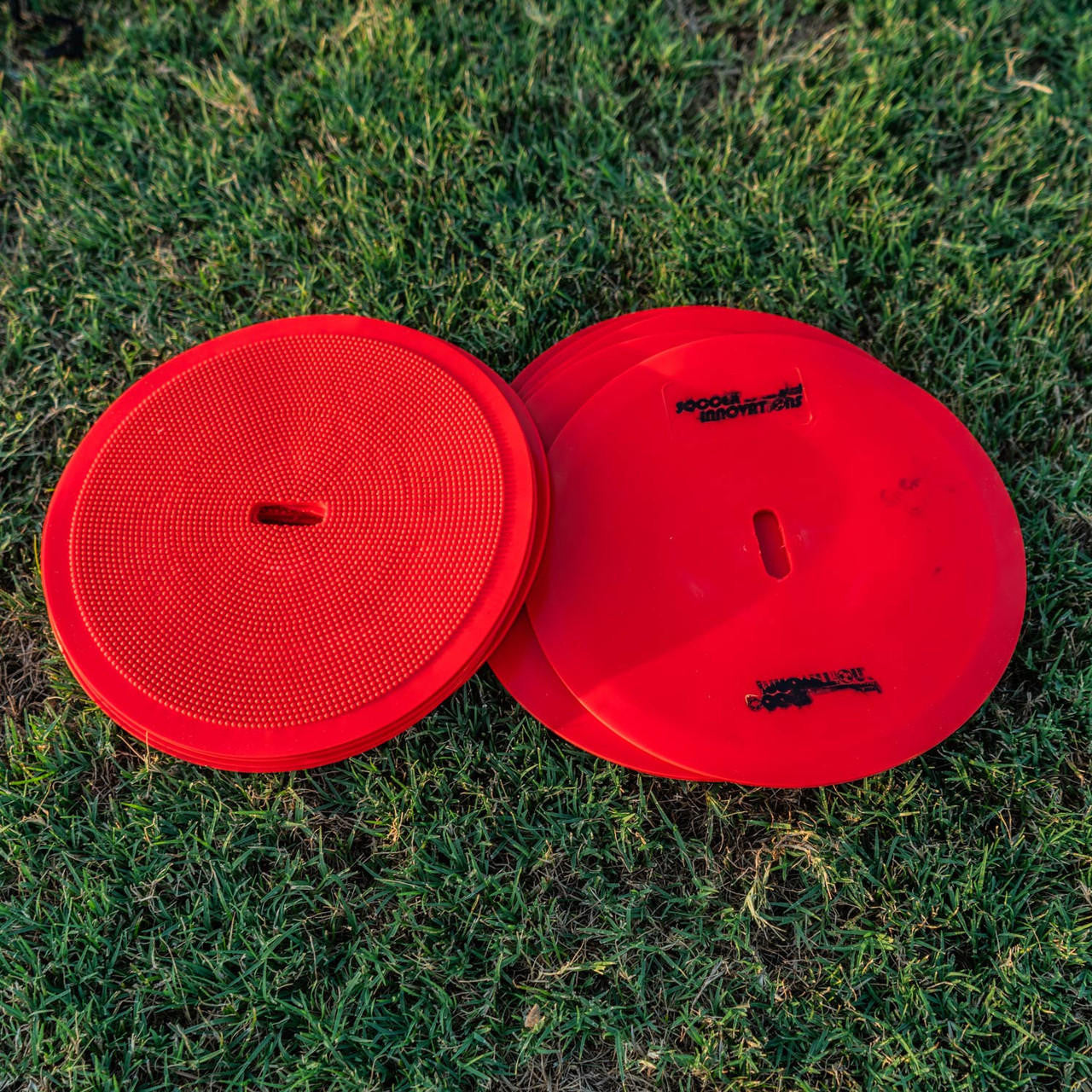 Juego de discos de marcaje de puntos planos de Soccer Innovations