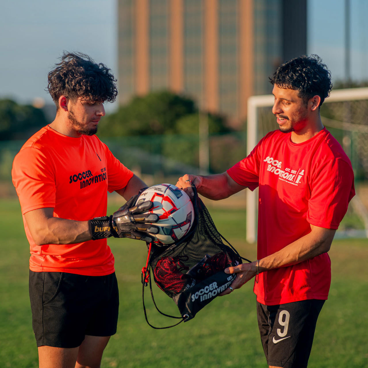 Balón de entrenamiento de ángulo para porteros de Soccer Innovations