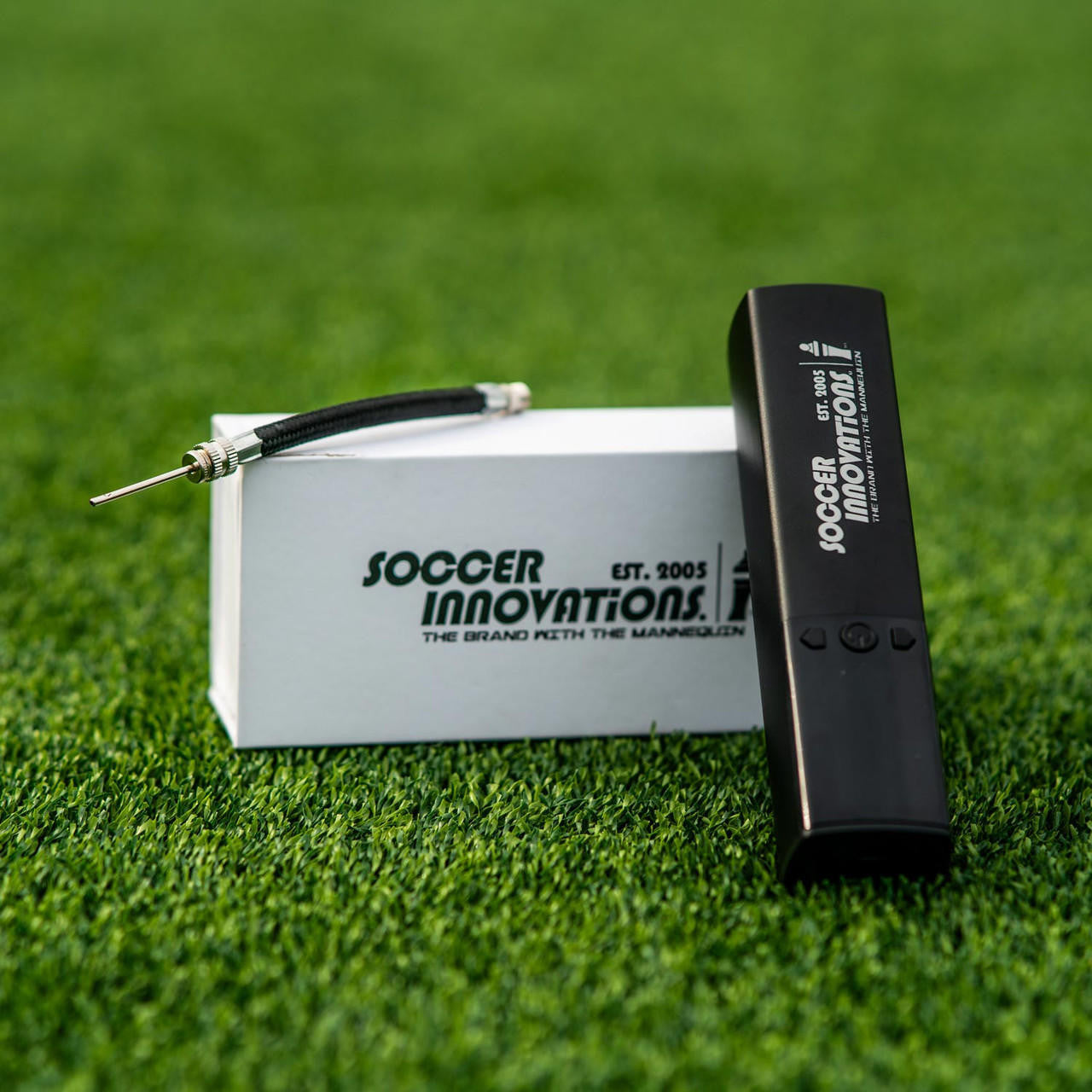 Bomba eléctrica recargable para balones de fútbol de Soccer Innovations