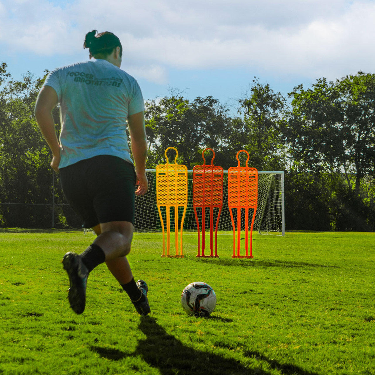 Maniquí de fútbol profesional de Soccer Innovations