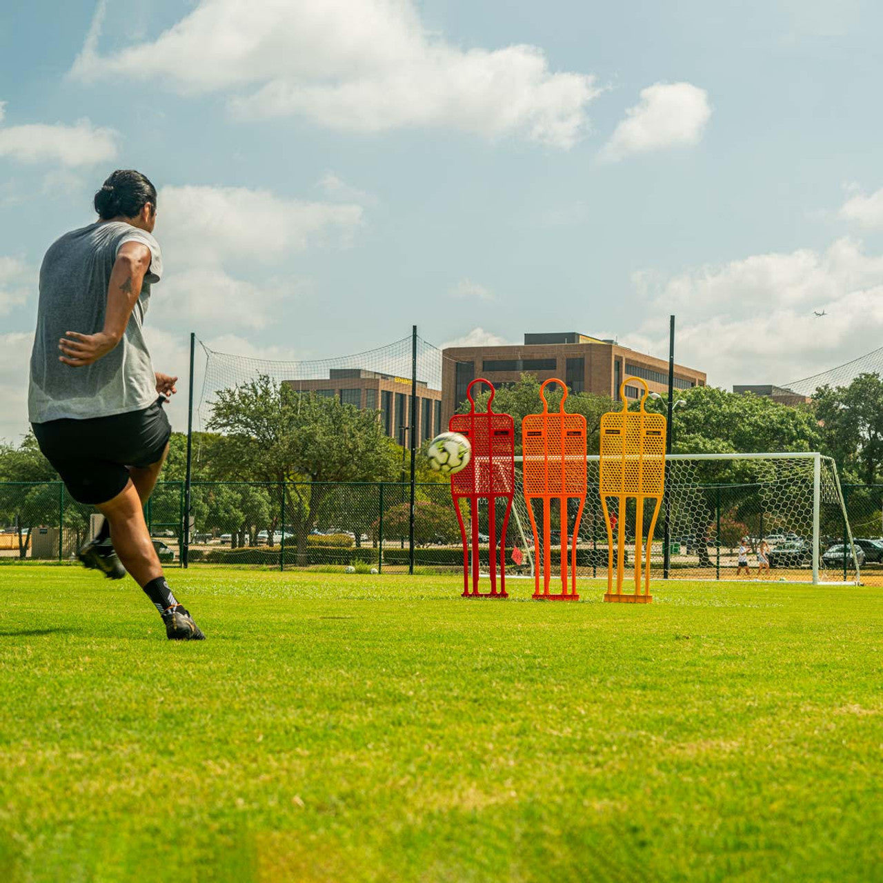 Maniquí de fútbol profesional de Soccer Innovations