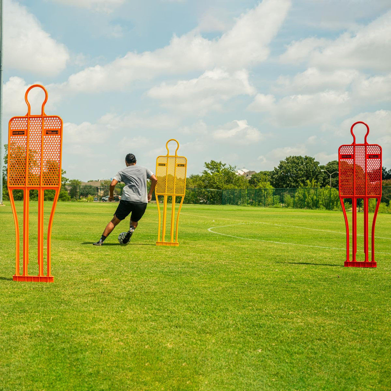 Maniquí de fútbol profesional de Soccer Innovations