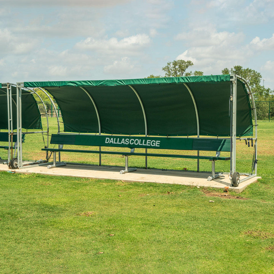 MVP IV Team Soccer Bench Shelter Replacement Summer Cover