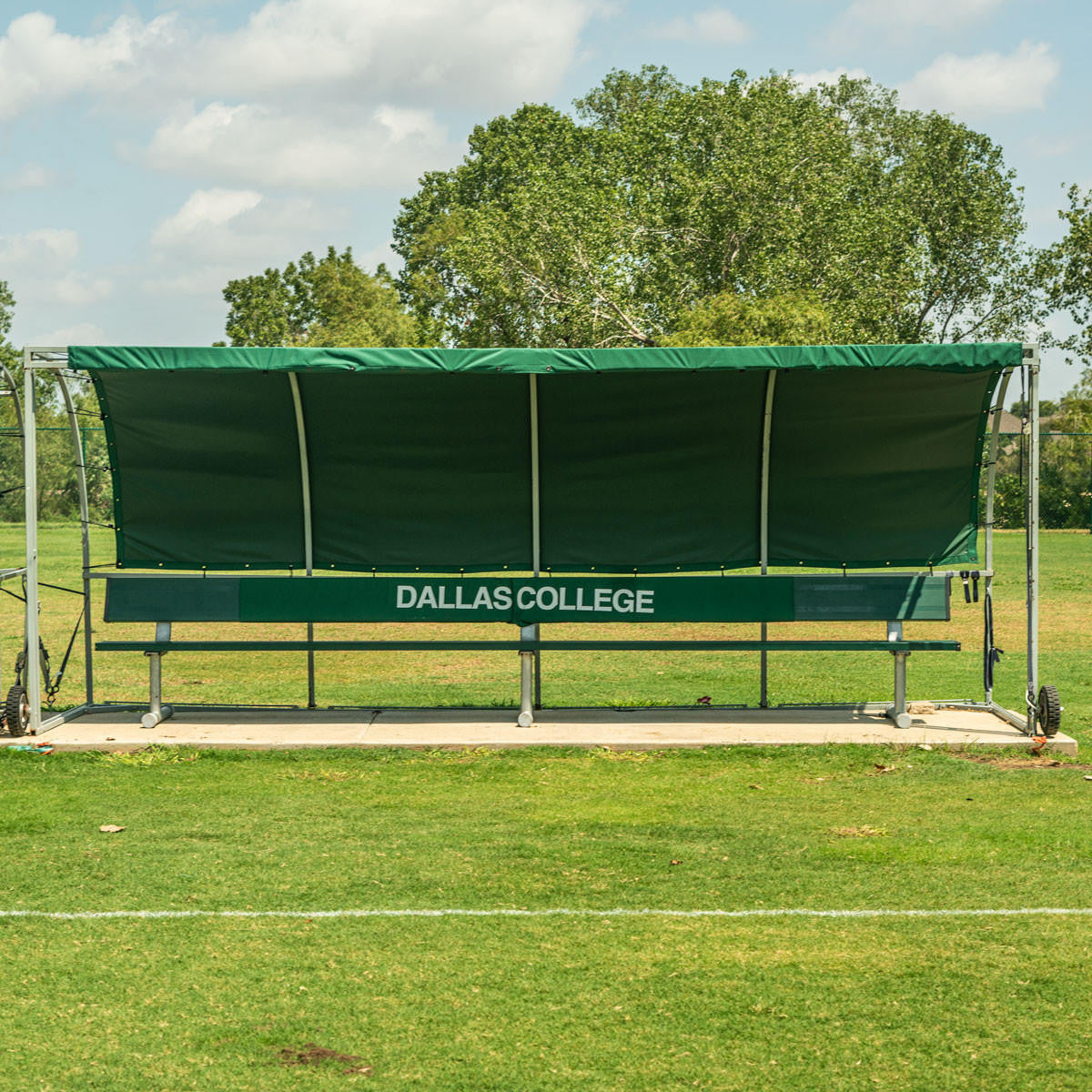 MVP IV Team Soccer Bench Shelter Replacement Summer Cover