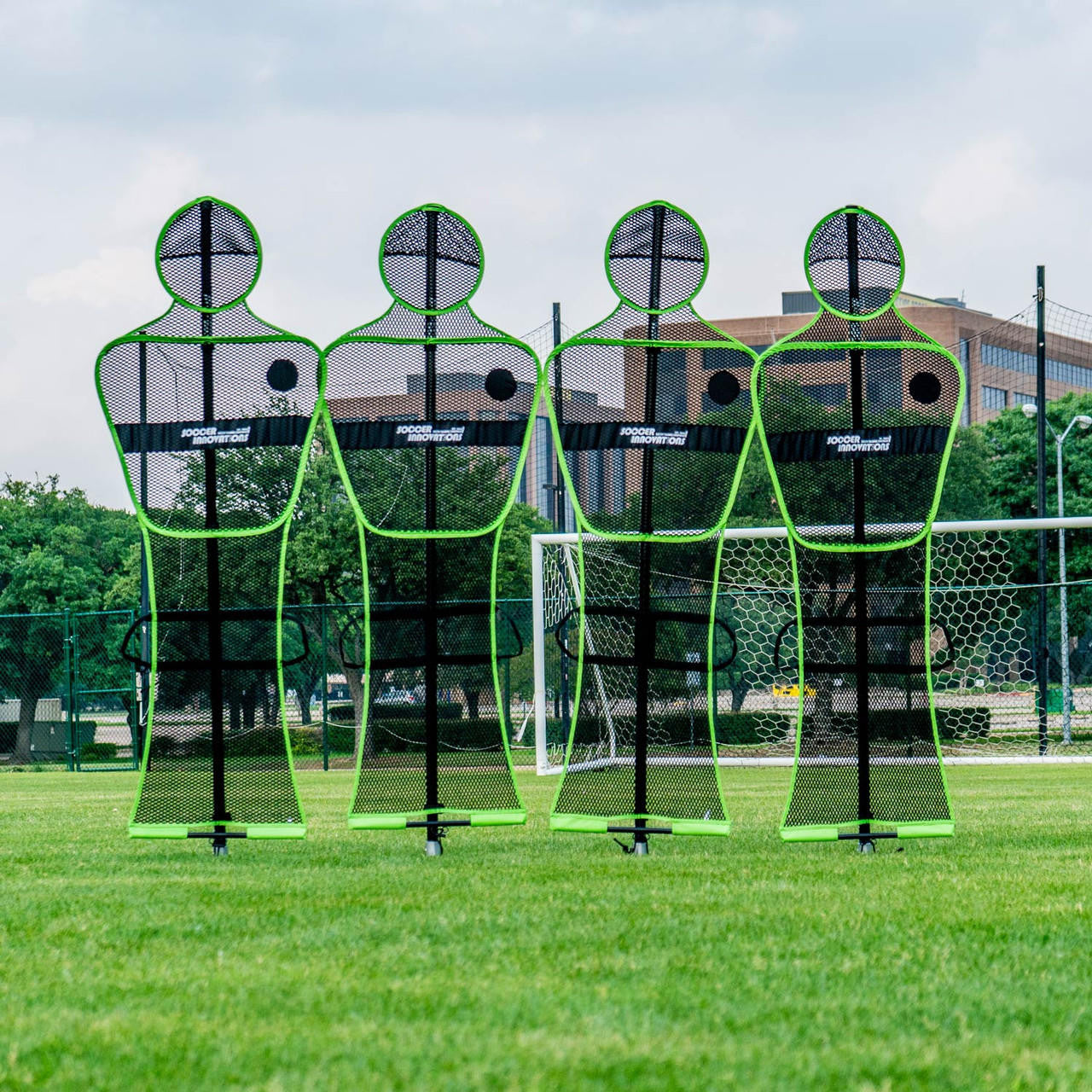 Maniquí de pared de fútbol de club de Soccer Innovations (juego de 4)