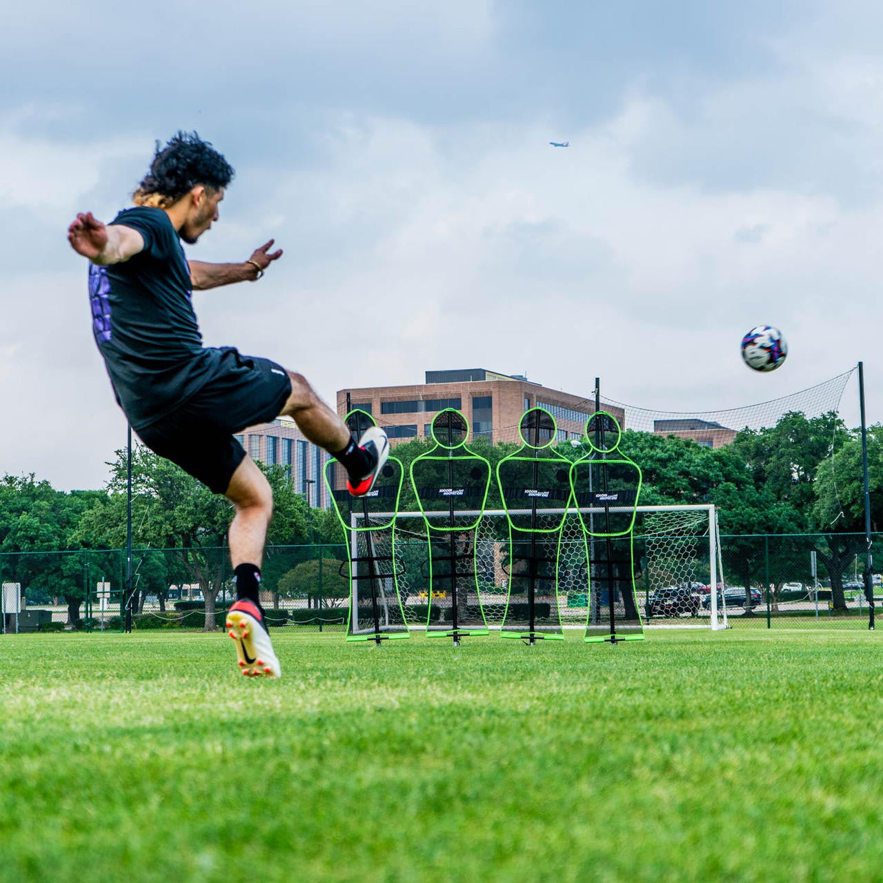 Maniquí de pared de fútbol de club de Soccer Innovations (juego de 4)