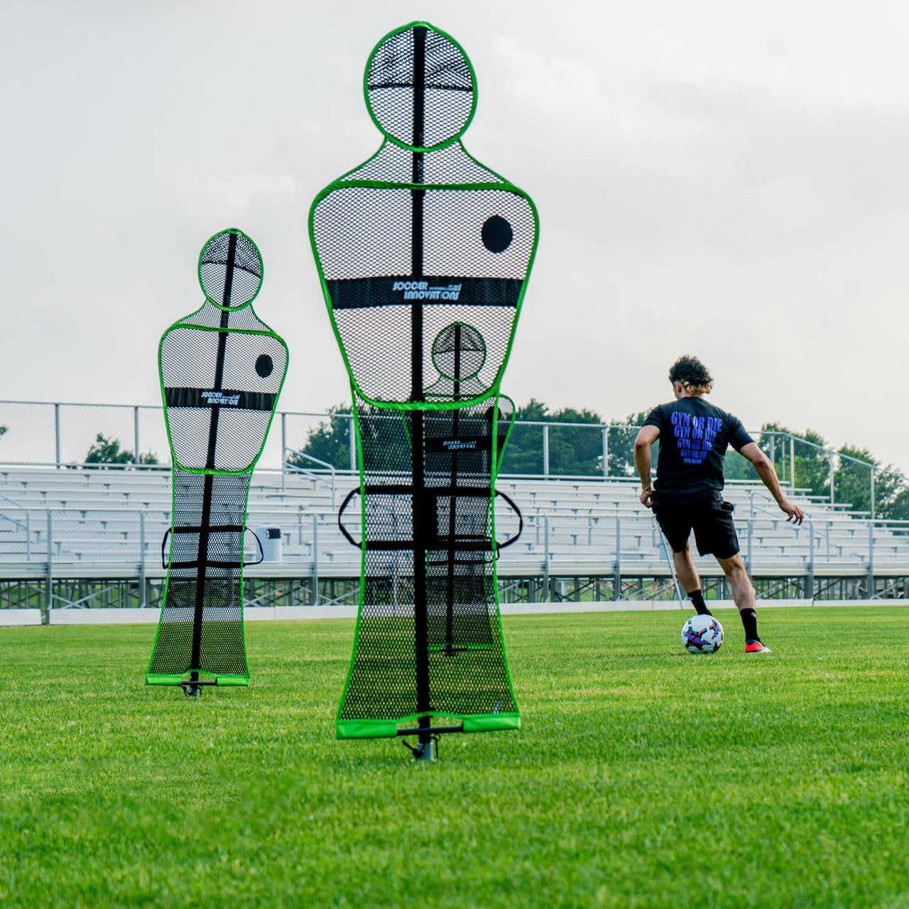 Maniquí de pared de fútbol de club de Soccer Innovations (juego de 4)