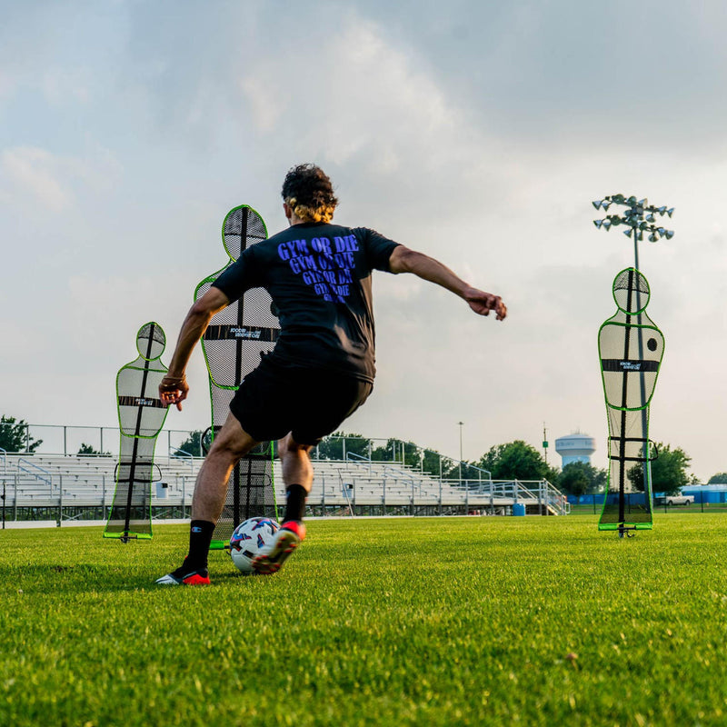 Club Soccer Wall Mannequin by Soccer Innovations (Set of 4)