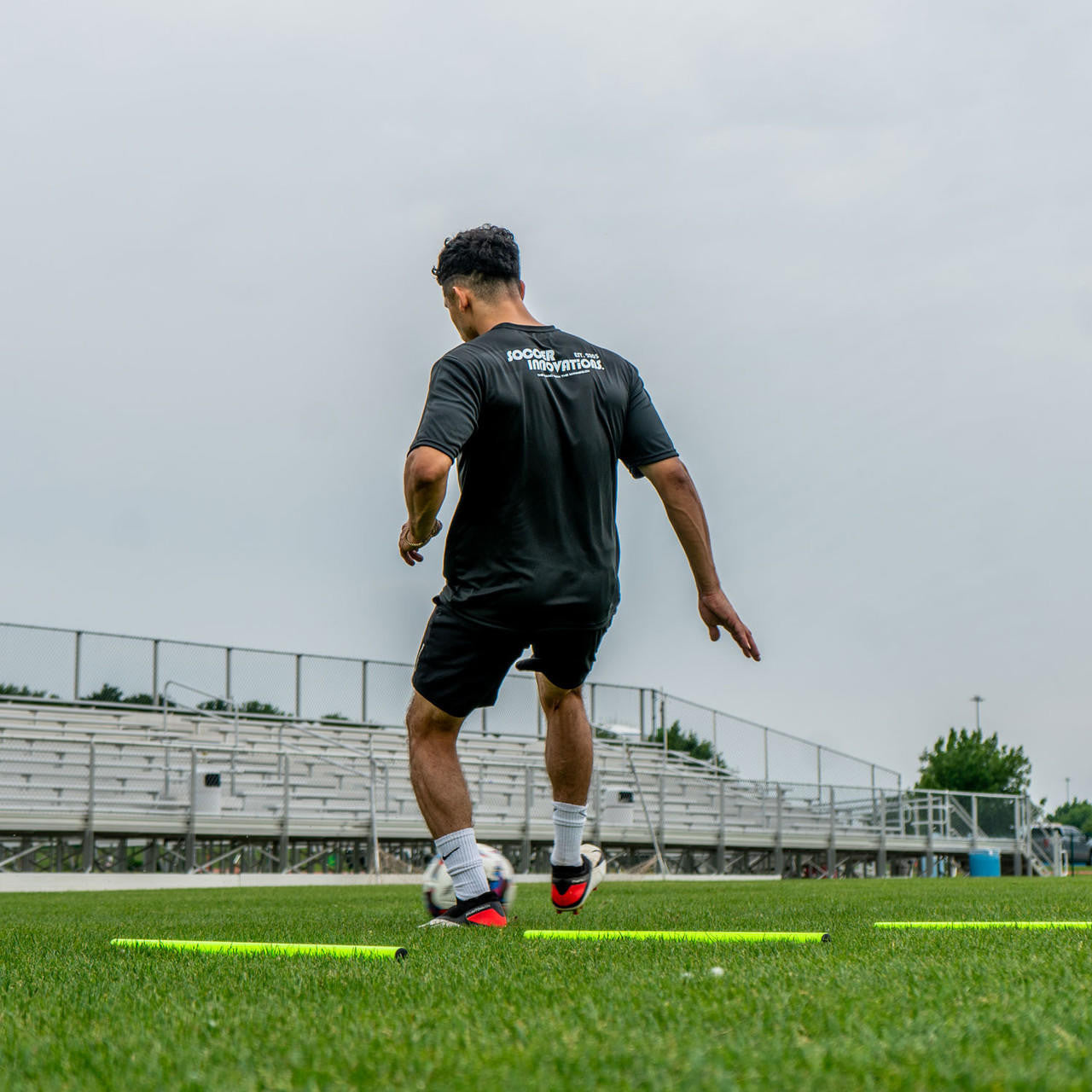 Juego de postes de vallas de 30" de Soccer Innovations