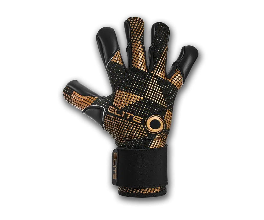 Elite Sport Nobre Black Goalkeeper Gloves-Soccer Command