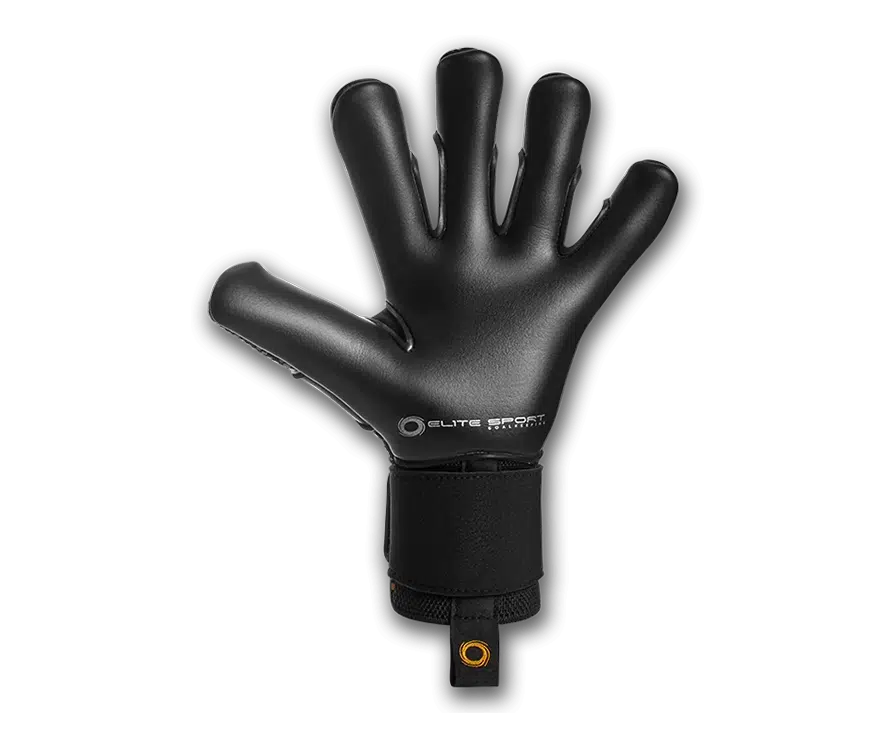 Elite Sport Nobre Black Goalkeeper Gloves-Soccer Command