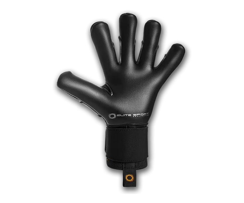 Elite Sport Nobre Black Goalkeeper Gloves-Soccer Command
