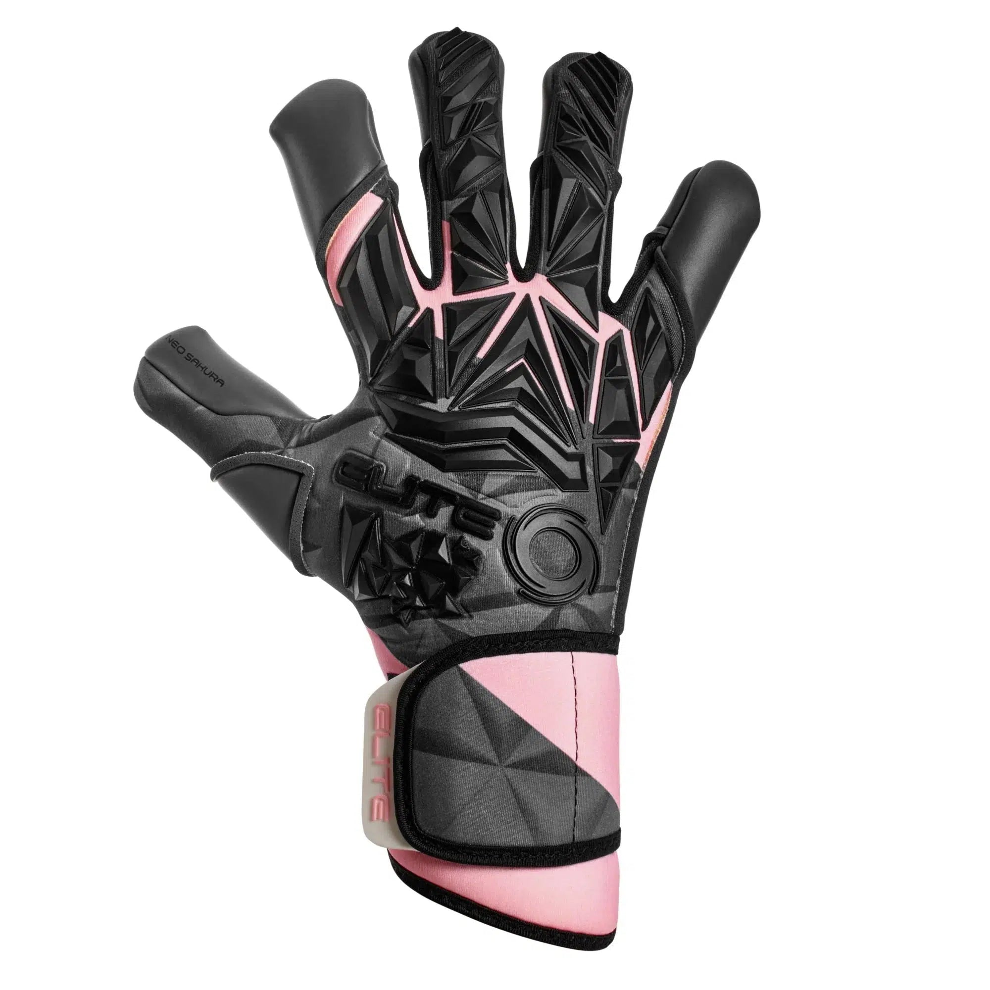 Elite Sport Sakura Black 24 Goalkeeper Gloves-Soccer Command