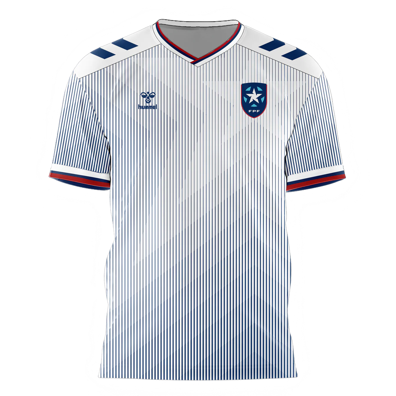 Camiseta de fútbol visitante de Puerto Rico Hummel 2024