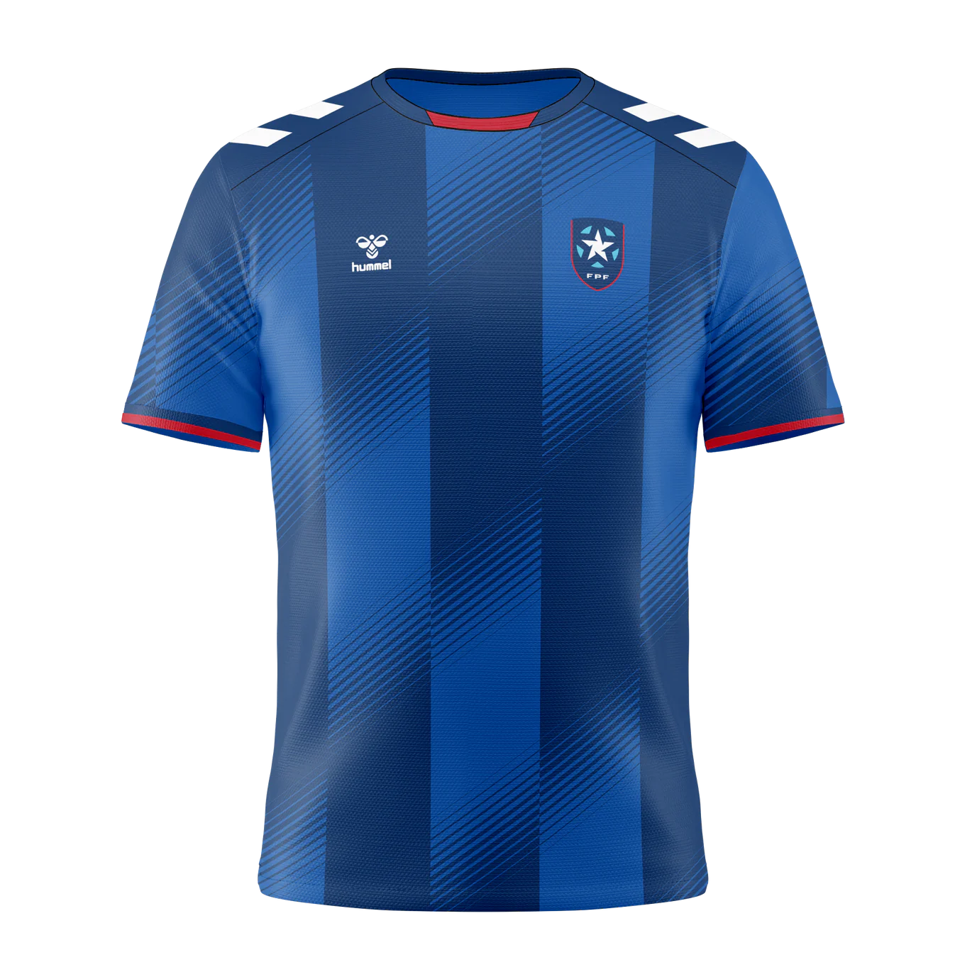 Camiseta de fútbol local de Puerto Rico Hummel 2024