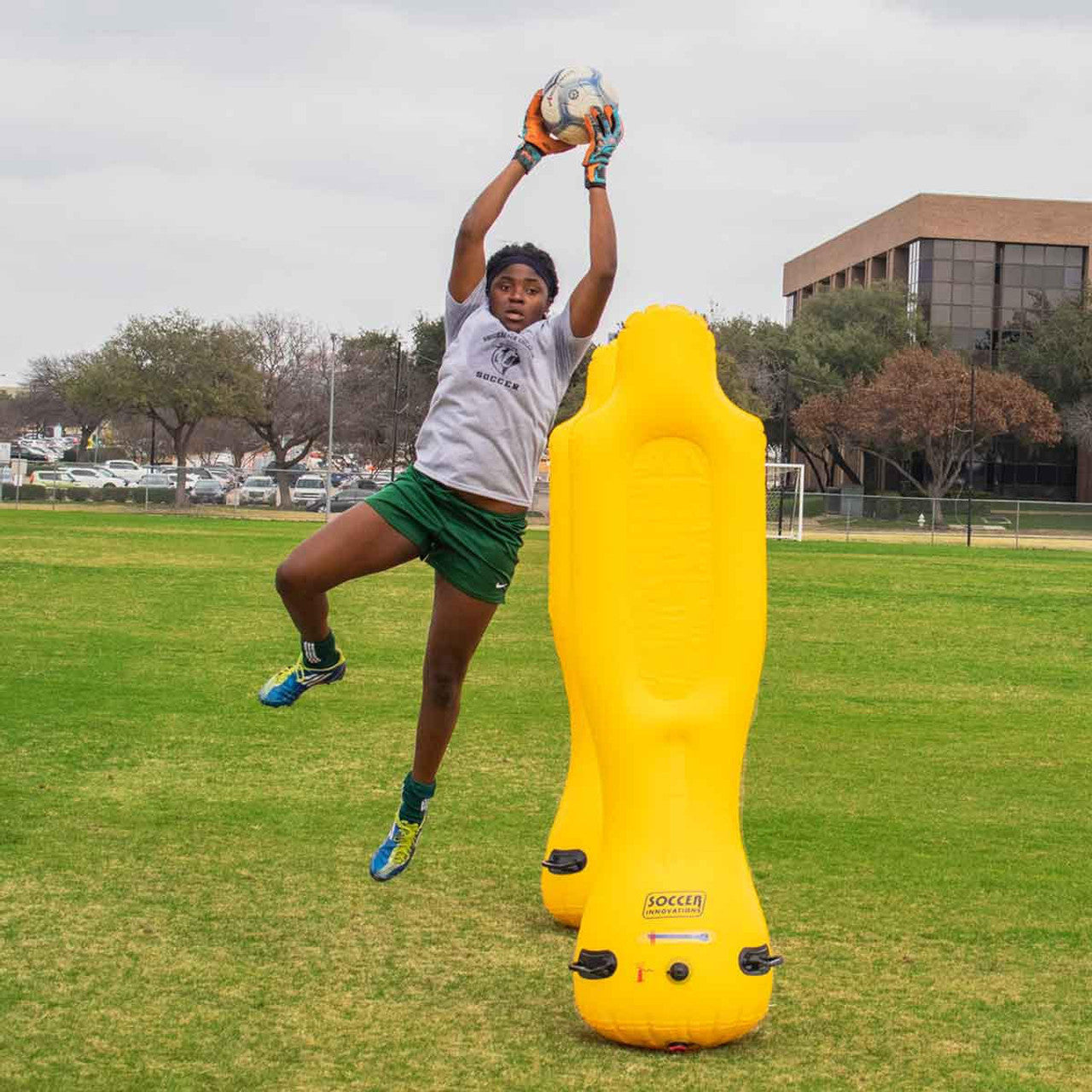 Defensa de entrenamiento inflable BUD de Soccer Innovations